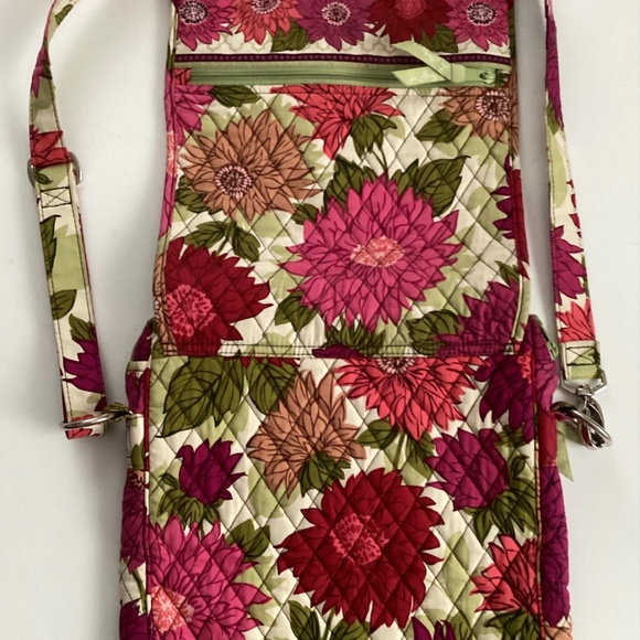 Vera Bradley Hello Dahlia Mini Hipster Crossbody Shoulder Bag - Picture 6 of 12